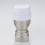 Thermostatic valve angle