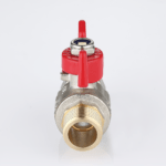 Ball valve female-male connection with T handle