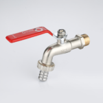Bibcock with lever handle