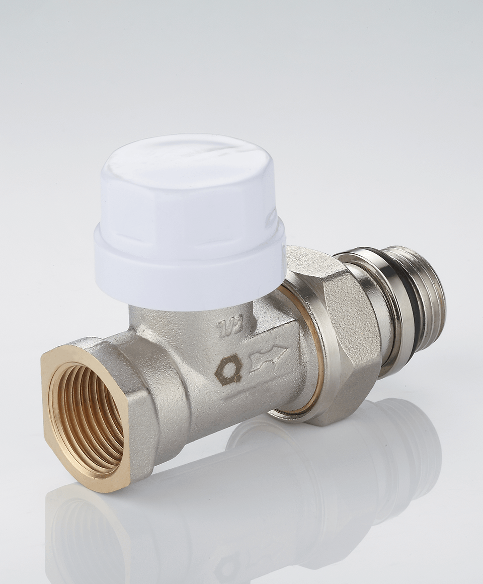 Thermostatic valve straight