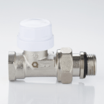 Thermostatic valve straight