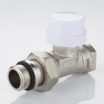 Thermostatic valve straight