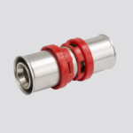 Reduced straight press fitting